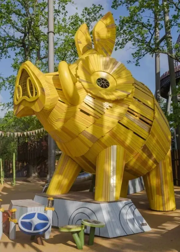 Aire de Jeux du Sanglier d'Or – Parc Astérix